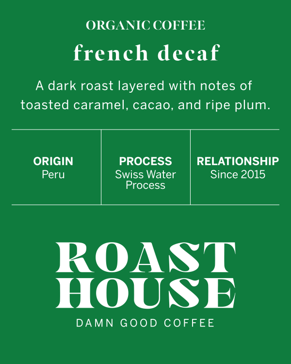 French Decaf, Swiss Water Process Online Hot Sale