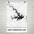 Smith Mountain Lake VA Art and Maps For Cheap