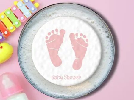 Baby Shower Topper | Pink Feet Cheap