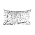 Frederick Map Pillow – Modern Map Art Sale