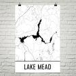 Lake Mead AZ Art and Maps Online Sale