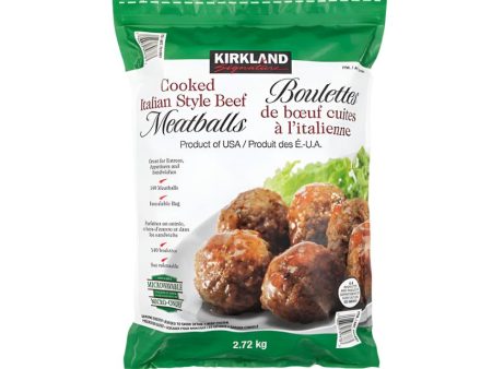 kirkland signature cooked italina beef meatballs Fashion