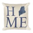 Maine Map Pillow – Modern Map Art Online now