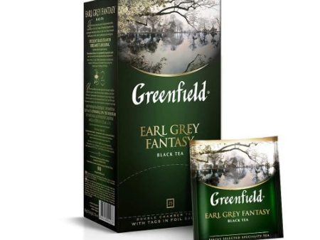 Greenfield Earl Grey Fantasy 25 tea bags 50g 10pcs Sale