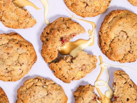 Raspberry White Chocolate New York Cookie For Cheap