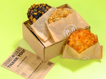 3 x New York Cookies, The Extra Crunchy Box Online Sale