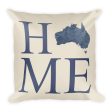 Australia Map Pillow – Modern Map Art Fashion