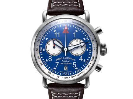 AGL 2 Chronograph Blue Online Hot Sale