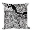 Amsterdam Map Pillow – Modern Map Art Cheap