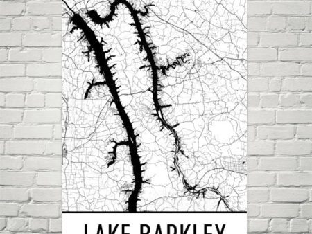 Lake Barkley KY Art and Maps Sale