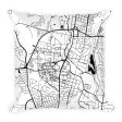 College Park Map Pillow – Modern Map Art Online Hot Sale