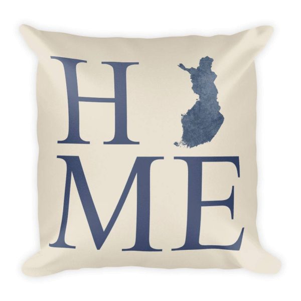 Finland Map Pillow – Modern Map Art Fashion