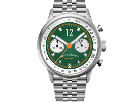 Race Master Chronograph GREEN BR For Cheap