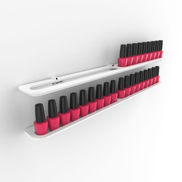 Nail Polish Holder - 18 - 72 Bottles For Sale