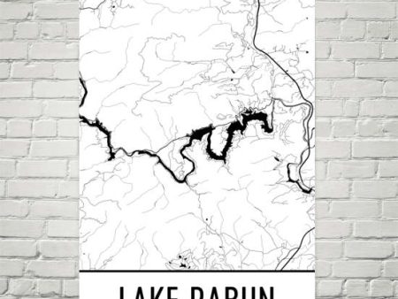 Lake Rabun GA Art and Maps Supply