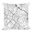 Charlottesville Map Pillow – Modern Map Art Discount