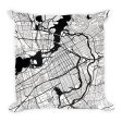 Ottawa Map Pillow – Modern Map Art For Cheap