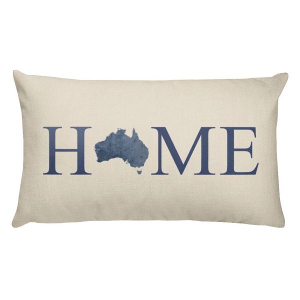 Australia Map Pillow – Modern Map Art Fashion