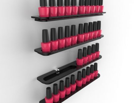 Nail Polish Holder - 10 - 40 Bottles For Discount