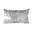 Tehran Map Pillow – Modern Map Art Discount