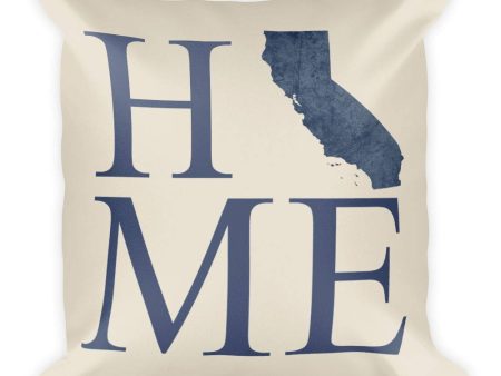 California Map Pillow – Modern Map Art Discount