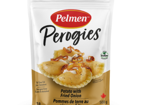 d. 02205 POTATO W FRIED ONION PEROGIES 500g 12cs Online now