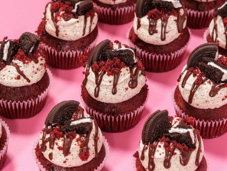 Vegan Red Velvet Volcano Cupcakes Online