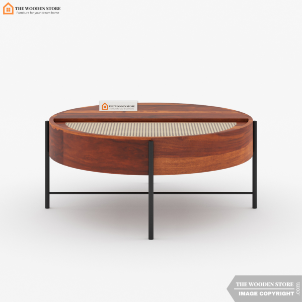 Emery Round Coffee Table For Sale