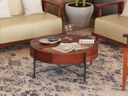 Emery Round Coffee Table For Sale