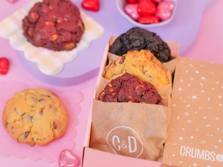 3 x New York Cookies, The Valentines Box Cheap