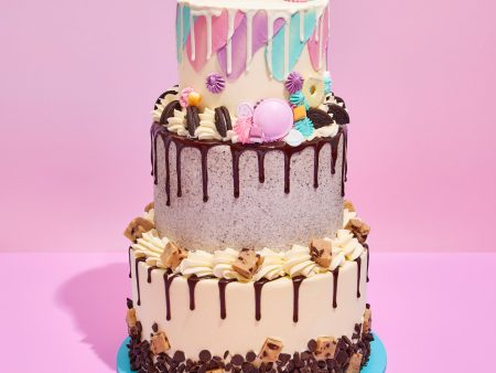 3 Tier Pick n Mix, Oreo & Cookie Dough Cake on Sale