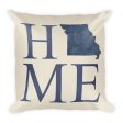 Missouri Map Pillow – Modern Map Art on Sale