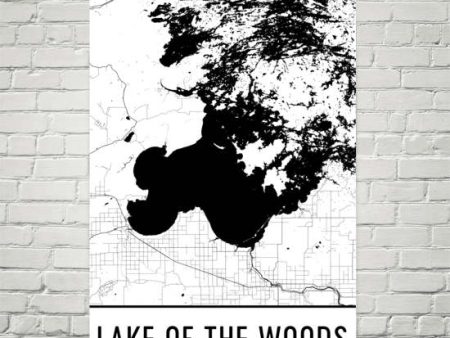 Lake of the Woods MN Art and Maps Online now