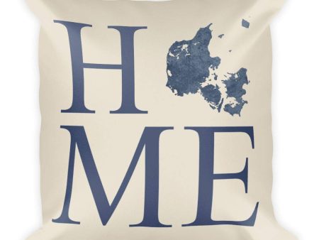 Denmark Map Pillow – Modern Map Art Cheap