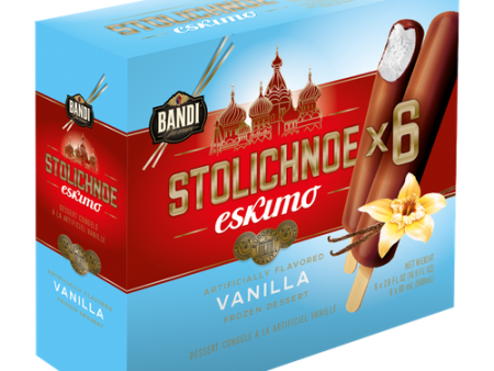 BANDI  Stolichnoe  Vanilla Eskimo 6-PK 6pk x 500ml Online Sale