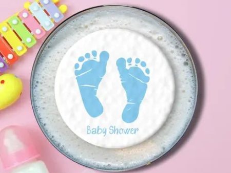 Baby Shower Topper | Blue Feet Cheap