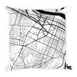 Augusta Map Pillow – Modern Map Art For Discount