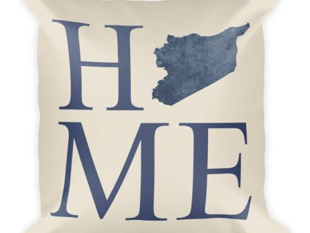 Syria Map Pillow – Modern Map Art Online Sale