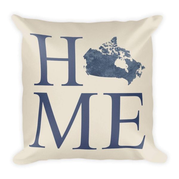 Canada Map Pillow – Modern Map Art on Sale