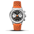 Race Master Chronograph BLACK   ORANGE STR For Discount