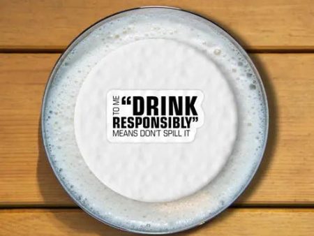 Fun Topper | Drink Responsibly For Discount