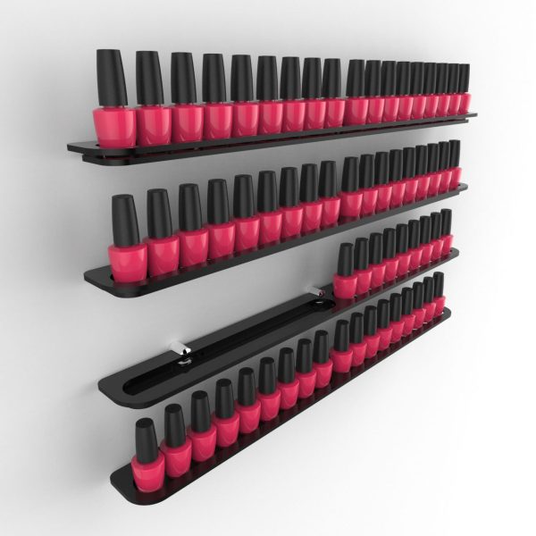 Nail Polish Holder - 18 - 72 Bottles For Sale