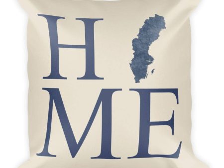 Sweden Map Pillow – Modern Map Art Online