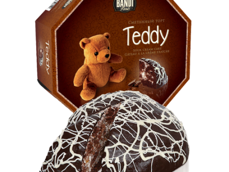 Bandi Teddy Cacao Sour Cream Cake 4ps x 1000g Hot on Sale