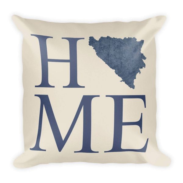 Bosnia and Herzegovina Map Pillow – Modern Map Art Discount