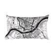 Cincinnati Map Pillow – Modern Map Art Online Sale