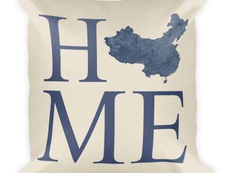 China Map Pillow – Modern Map Art Supply