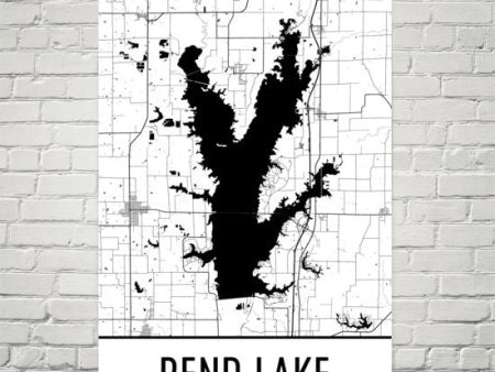 Rend Lake IL Art and Maps Online now