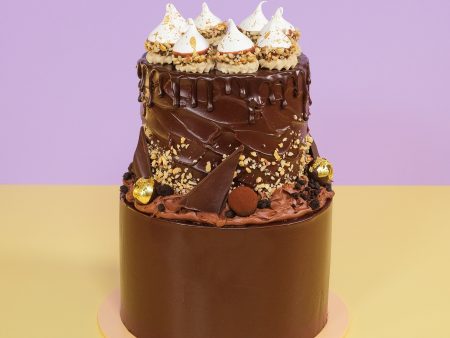 2 Tier Ferrero & Chocolate Cake For Cheap