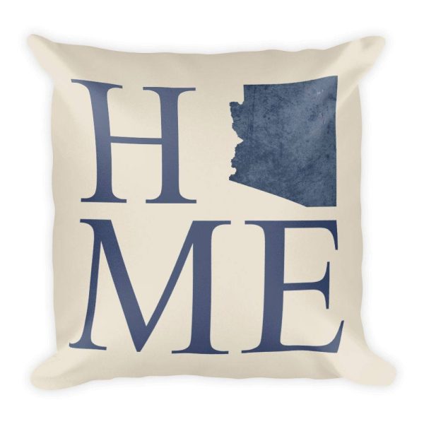 Arizona Map Pillow – Modern Map Art Online